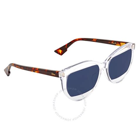 Dior Blue Round Sunglasses DIOR MANIA 2/S 0T6V 